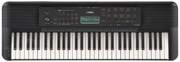 Yamaha PSR E283 - klávesy bez dynamiky